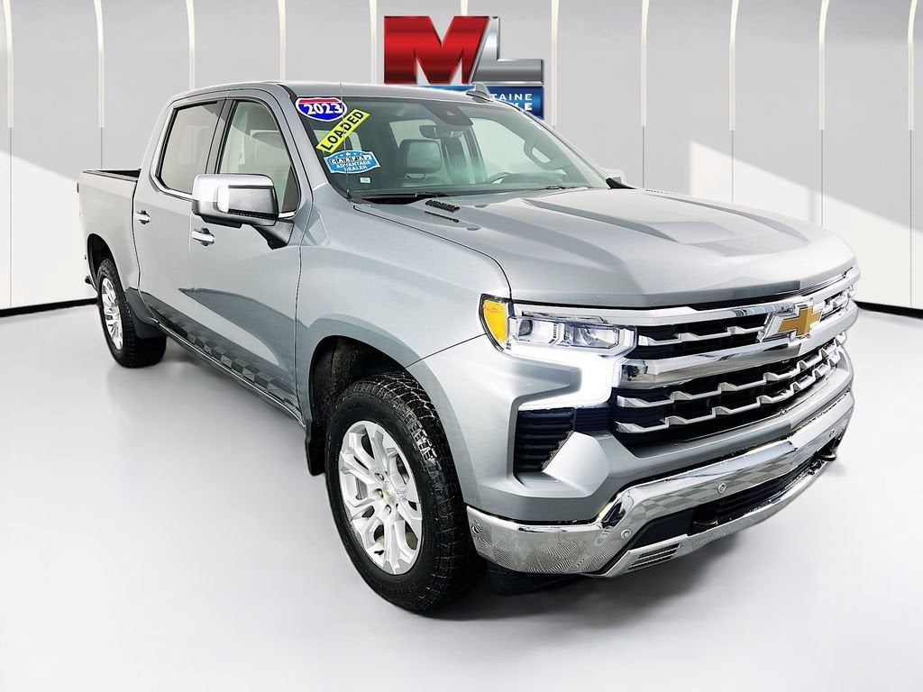 2023 Chevrolet Silverado 1500 — rear three-quarter view
