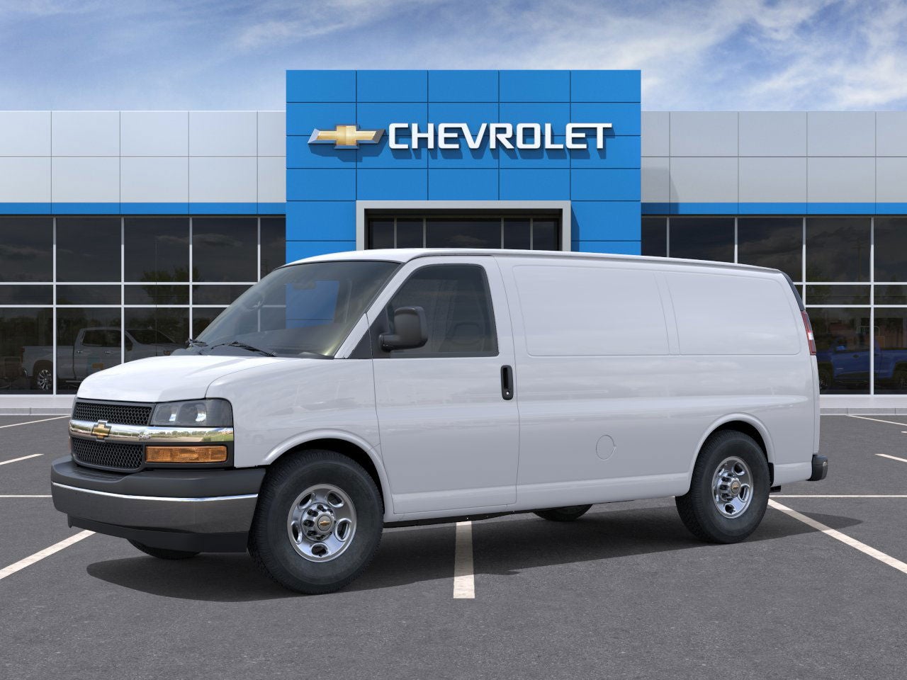 2026 Chevrolet Express Cargo — side profile view