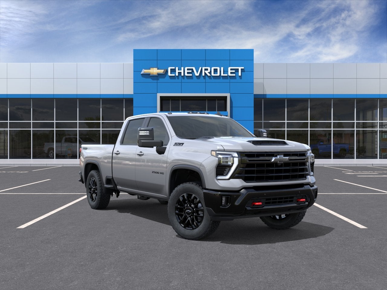 2026 Chevrolet Silverado 2500 HD LT in Sterling Gray Metallic — front three-quarter view