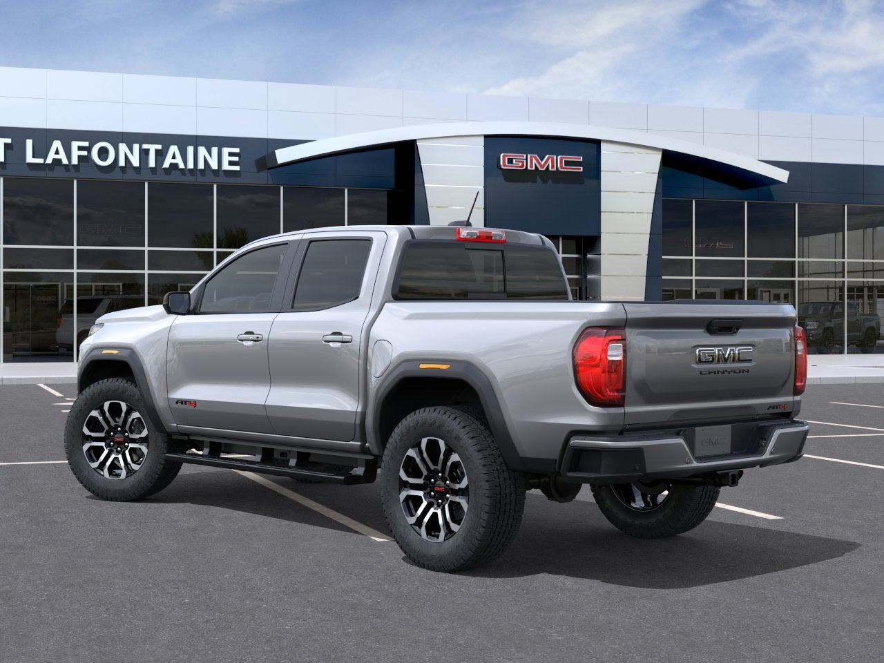 2026 GMC Canyon — rear three-quarter view
