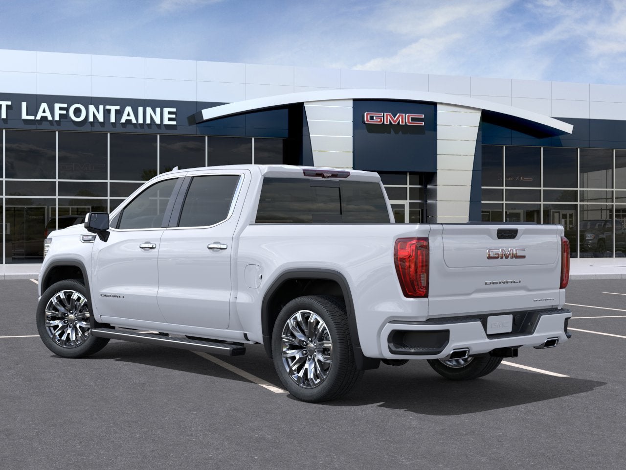2026 GMC Sierra 1500 — rear three-quarter view